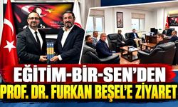 Eğitim-Bir-Sen Zonguldak 2 Nolu Şubesinden Prof. Dr. Furkan Beşel’e ziyaret