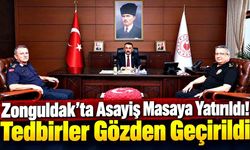 Zonguldak’ta Asayiş Masaya Yatırıldı! Tedbirler Gözden Geçirildi
