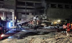 Sivas’ta çimento fabrikasında korkutan yangın
