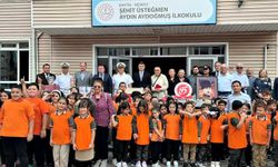 Silah arkadaşlarından şehidin adını taşıyan okula anlamlı destek