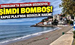 Zonguldak’ta Sezonun Gözdesiydi, Şimdi Bomboş: Kapuz Plajı’nda Sessizlik Hakim!
