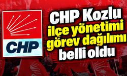 CHP Kozlu ilçe yönetimi görev dağılımı belli oldu