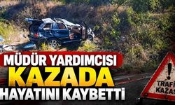 Öğretmenevi Müdür Yardımcısı kazada hayatını kaybetti