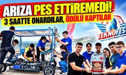 Yarışmaya saatler kala kırıldı, 3 saatte ayağa kaldırdılar! "O Gaca" Takımına Anlamlı Ödül!
