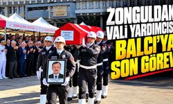 Zonguldak Vali Yardımcısı Muammer Balcı son yolculuğuna uğurlandı