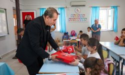 Başkan Yetişkin öğrencilerin ilk gün heyecanına ortak oldu