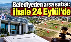Belediyeden arsa satışı: İhale 24 Eylül’de