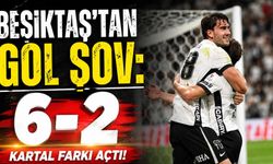 Beşiktaş’tan gol şov: Çorum FK’yı 6-2 mağlup etti
