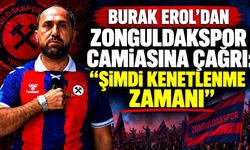 Burak Erol’dan Zonguldakspor camiasına çağrı: “Şimdi kenetlenme zamanı”