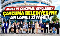 Alman Ve Çaycumalı Gençlerden Çaycuma Belediyesi'ne Anlamlı Ziyaret