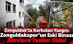 Fener’de Korkutan Yangın: Zonguldakspor’un Eski Binası Alevlere Teslim Oldu!