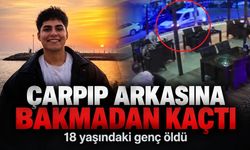 Alkollü sürücü çarpıp kaçtı; 18 yaşındaki Veli hastanede hayatını kaybetti