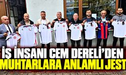 İş insanı Cem Dereli’den muhtarlara anlamlı jest