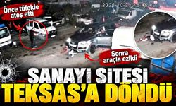 Sanayi sitesi Teksas'a döndü: Önce tüfekle ateş etti, sonra araçla ezildi