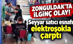 Zonguldak'ta esnafı elektroşokla çarptı, sarılıp helallik istedi
