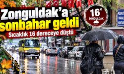 Zonguldak’a sonbahar geldi: Sıcaklık 16 dereceye düştü