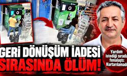 Geri dönüşüm iadesine geldi, kalbine yenildi
