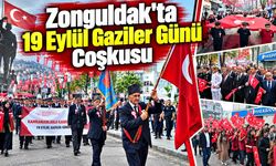 Zonguldak’ta 19 Eylül Gaziler Günü Coşkusu: Madenci Anıtı’ndan Valiliğe Kortej Yürüyüşü!