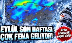 Türkiye’ye çifte soğuk dalga geliyor: Kar ihtimali var