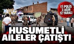 İki aile arasında silahla çatışma: 1'i polis 12 yaralı