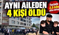 Aile faciasında 2,5 kilo altın detayı