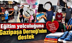 Gazipaşa Derneği’nden ihtiyaç sahibi çocuklara destek