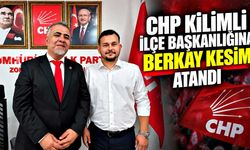 CHP Kilimli İlçe Başkanlığına Berkay Kesim atandı