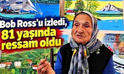Bob Ross’u izledi, 81 yaşında ressam oldu
