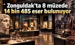 Zonguldak’ta 8 müzede 14 bin 485 eser bulunuyor