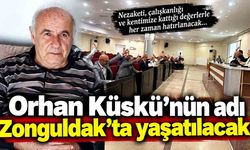 Orhan Küskü’nün adı Zonguldak’ta yaşatılacak