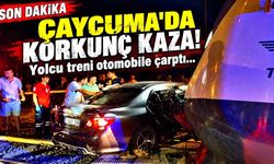 Filyos’ta yolcu treni otomobile çarptı: 1 kadın yaralandı