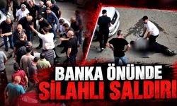Banka önünde vuruldu, saldırgan kaçtı