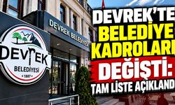 Devrek’te belediye kadroları değişti: Tam liste açıklandı