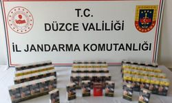 Düzce’de kaçakçılara operasyon: Binlerce ürün ele geçirildi