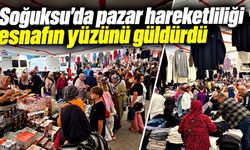 Soğuksu’da pazar hareketliliği esnafın yüzünü güldürdü