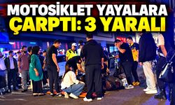 Ereğli'de motosiklet yayalara çarptı: 3 yaralı