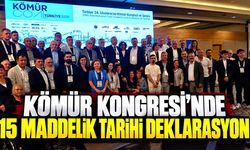 Kömür Kongresi’nde 15 Maddelik Tarihi Deklarasyon: "Madenlerde Ölüm Kader Değil!"