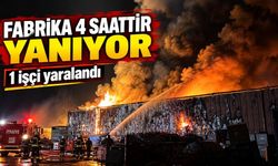Bolu’daki fabrika yangınında yaklaşık 4 saat geride kaldı: 1 yaralı