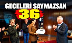 Geceleri saymazsan 36