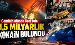 Geminin altında özel zula: 1,5 milyarlık kokain bulundu