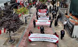 Karabük’te gaziler için “Kardeşlik Yolunda” yürüyüşü