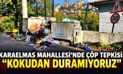 Karaelmas Mahallesi’nde çöp tepkisi: “Kokudan duramıyoruz”