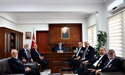 Kıbrıs gazilerinden Kaymakam Köksal’a anlamlı ziyaret