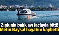 Zıpkınla balık avlamak için daldı, hayatını kaybetti