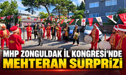 MHP Zonguldak İl Kongresi'nde mehteran sürprizi