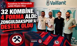 Müjdat Akça’dan Zonguldakspor’a kombine ve forma desteği