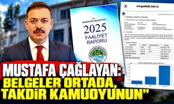 Mustafa Çağlayan: Belgeler ortada, takdir kamuoyunun”