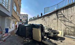 Pikap 5 metreden aşağı düştü, 2 kişi hastanelik oldu