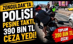 Zonguldak’ta 20 dakikalık kovalamacanın bedeli ağır oldu