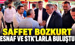 Saffet Bozkurt Alaplı’da esnaf ve STK’larla buluştu